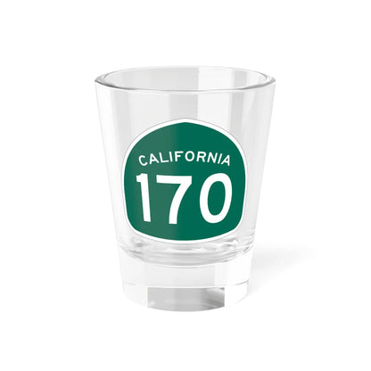 California 170 (California) (Road Sign) Shot Glass 1.5oz 1.5oz - Go Mug Yourself