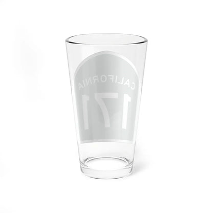 California 171 (California) (Road Sign) Pint Glass 16oz - Go Mug Yourself
