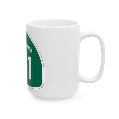 California 171 (California) (Road Sign) White Coffee Mug - Go Mug Yourself