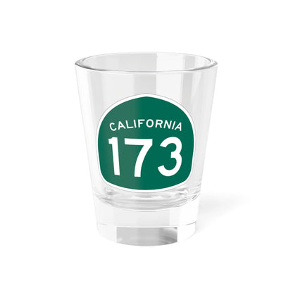 California 173 (California) (Road Sign) Shot Glass 1.5oz 1.5oz - Go Mug Yourself