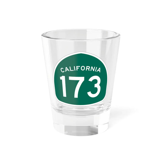 California 173 (California) (Road Sign) Shot Glass 1.5oz 1.5oz - Go Mug Yourself