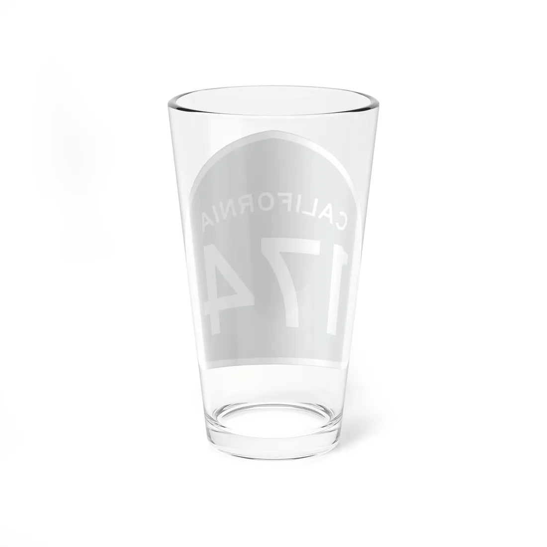 California 174 (California) (Road Sign) Pint Glass 16oz - Go Mug Yourself