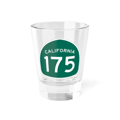 California 175 (California) (Road Sign) Shot Glass 1.5oz 1.5oz - Go Mug Yourself