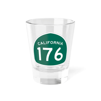 California 176 (California) (Road Sign) Shot Glass 1.5oz 1.5oz - Go Mug Yourself
