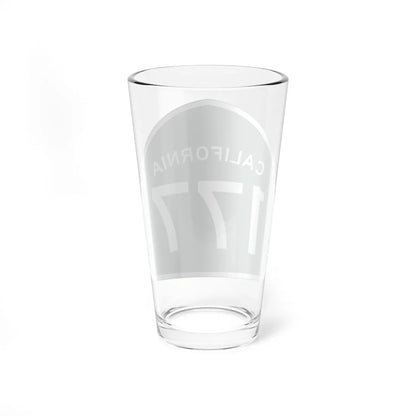 California 177 (California) (Road Sign) Pint Glass 16oz - Go Mug Yourself