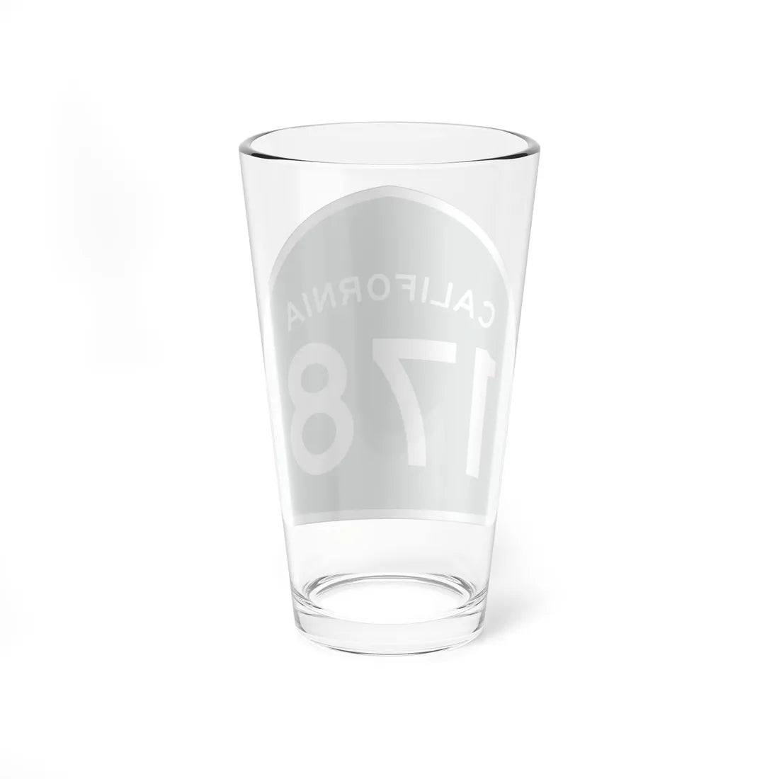 California 178 (California) (Road Sign) Pint Glass 16oz - Go Mug Yourself