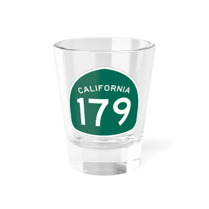 California 179 (California) (Road Sign) Shot Glass 1.5oz 1.5oz - Go Mug Yourself