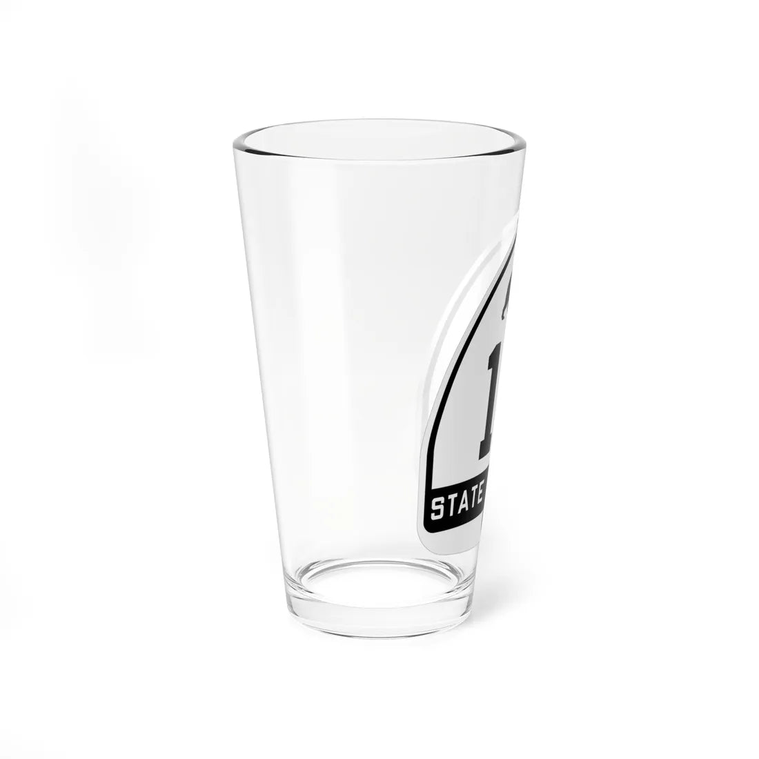California 18 1948 (California) (Road Sign) Pint Glass 16oz - Go Mug Yourself