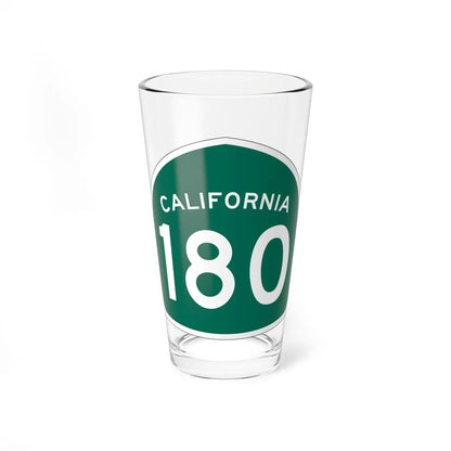 California 180 (California) (Road Sign) Pint Glass 16oz 16oz - Go Mug Yourself