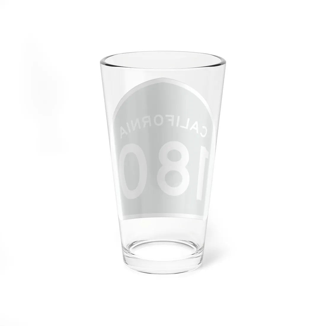California 180 (California) (Road Sign) Pint Glass 16oz - Go Mug Yourself