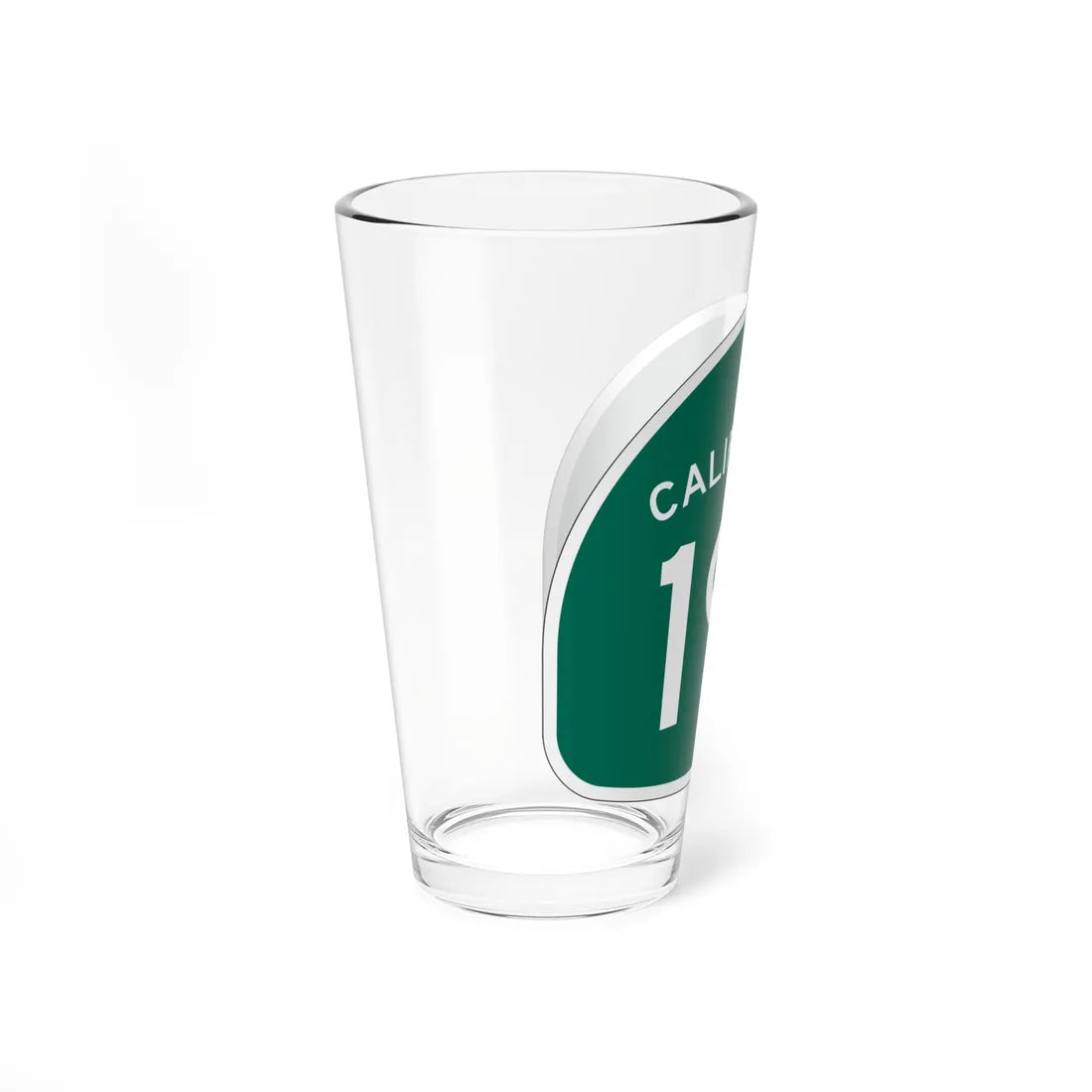 California 191 (California) (Road Sign) Pint Glass 16oz - Go Mug Yourself