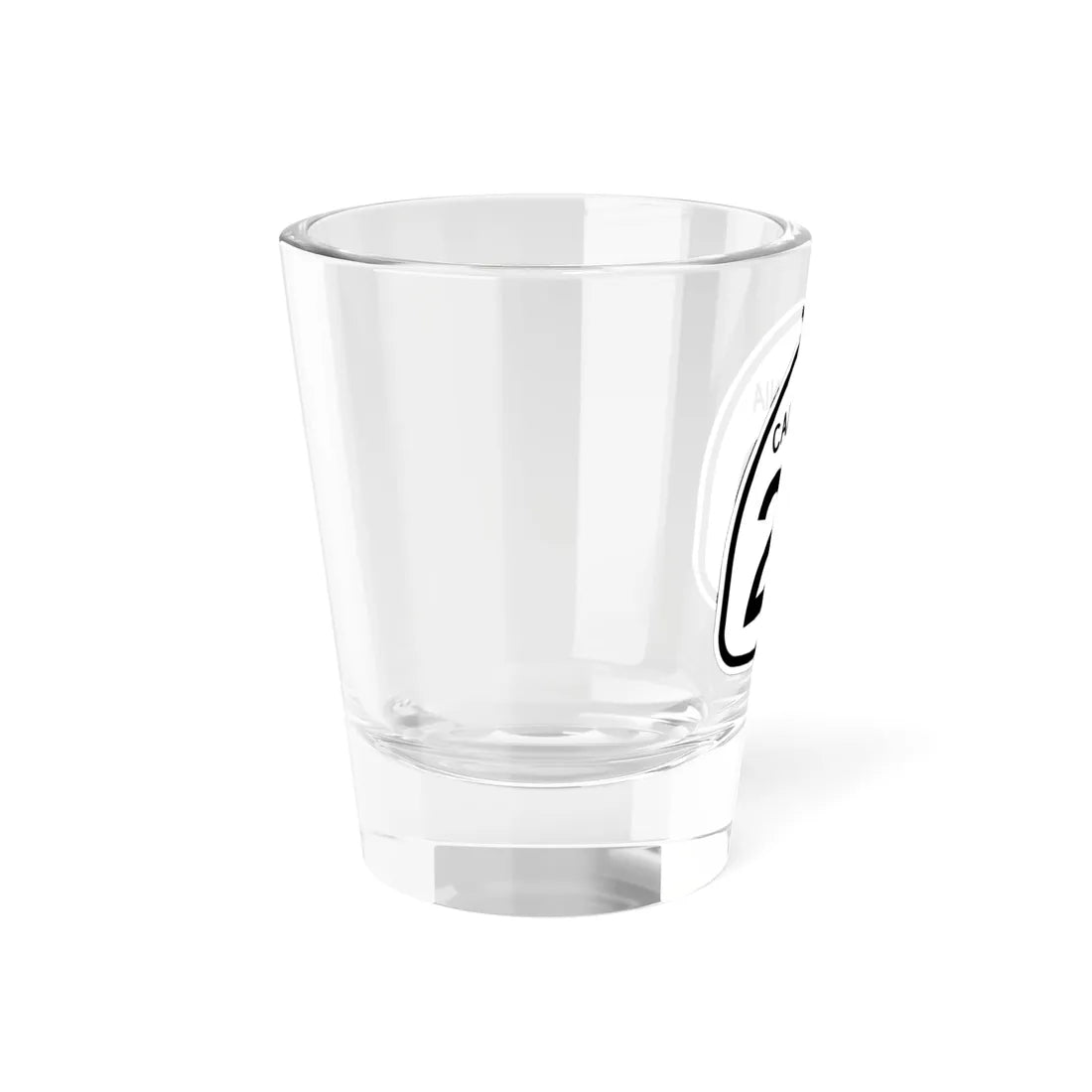 California 20 1957 (California) (Road Sign) Shot Glass 1.5oz - Go Mug Yourself