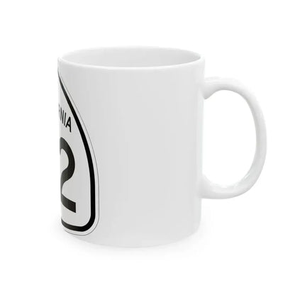 California 22 1957 (California) (Road Sign) White Coffee Mug - Go Mug Yourself