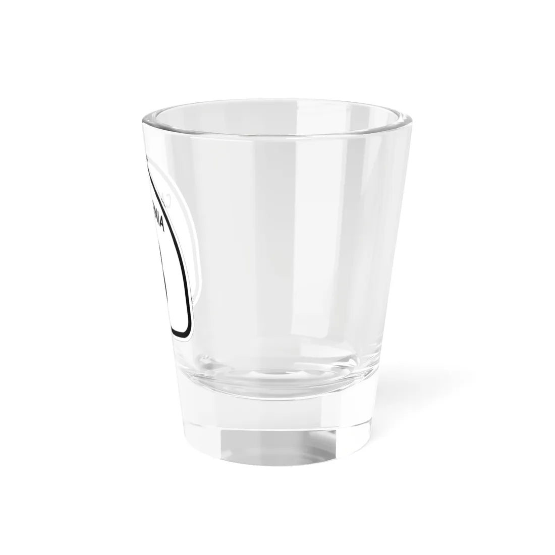 California 3 1957 (California) (Road Sign) Shot Glass 1.5oz - Go Mug Yourself