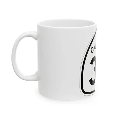 California 32 1957 (California) (Road Sign) White Coffee Mug - Go Mug Yourself
