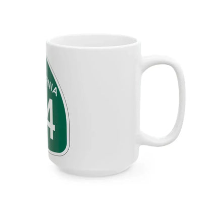 California 34 (California) (Road Sign) White Coffee Mug - Go Mug Yourself