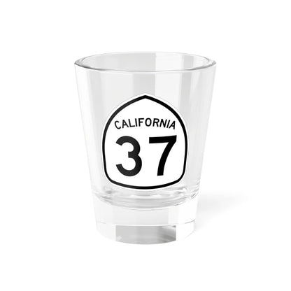 California 37 1957 (California) (Road Sign) Shot Glass 1.5oz 1.5oz - Go Mug Yourself