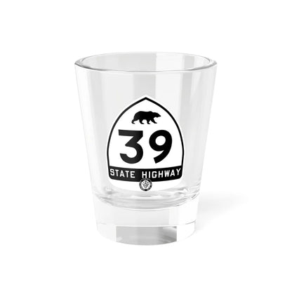 California 39 1948 (California) (Road Sign) Shot Glass 1.5oz 1.5oz - Go Mug Yourself