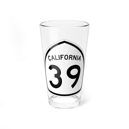 California 39 1957 (California) (Road Sign) Pint Glass 16oz 16oz - Go Mug Yourself