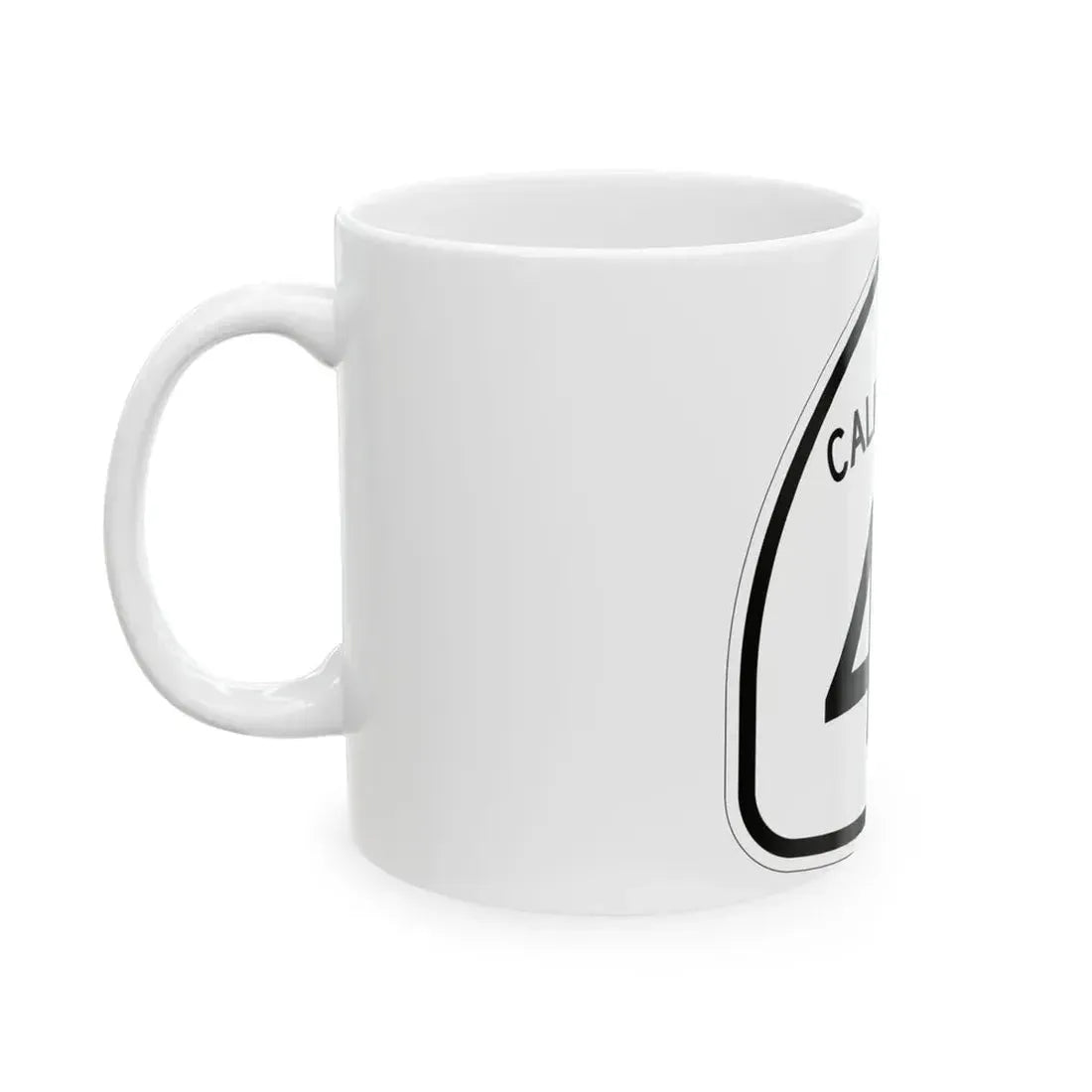California 41 1957 (California) (Road Sign) White Coffee Mug - Go Mug Yourself