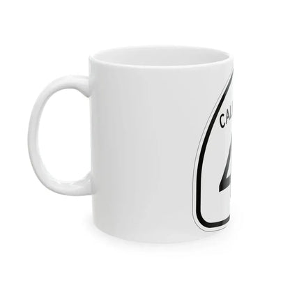California 41 1957 (California) (Road Sign) White Coffee Mug - Go Mug Yourself
