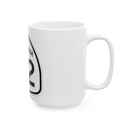 California 42 1957 (California) (Road Sign) White Coffee Mug - Go Mug Yourself