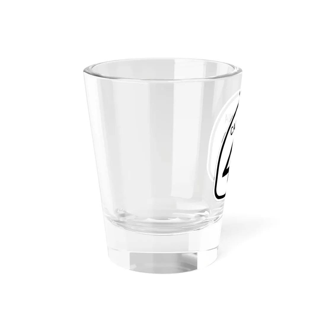 California 43 1957 (California) (Road Sign) Shot Glass 1.5oz - Go Mug Yourself
