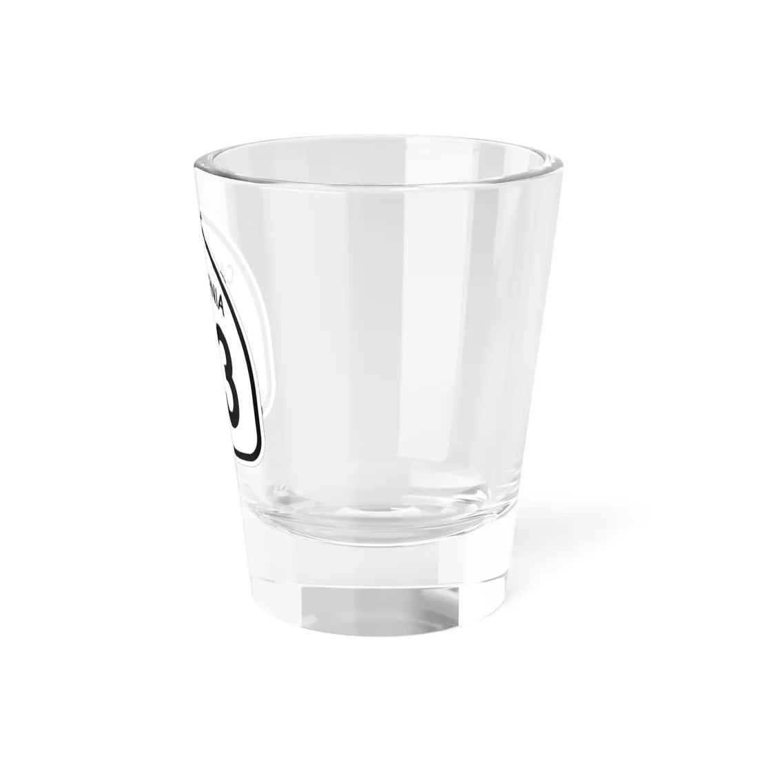 California 43 1957 (California) (Road Sign) Shot Glass 1.5oz - Go Mug Yourself
