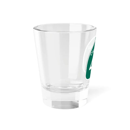California 46 (California) (Road Sign) Shot Glass 1.5oz - Go Mug Yourself