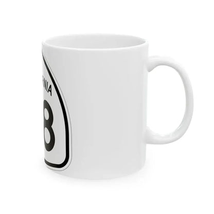 California 48 1957 (California) (Road Sign) White Coffee Mug - Go Mug Yourself