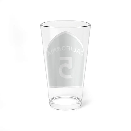 California 5 (California) (Road Sign) Pint Glass 16oz - Go Mug Yourself