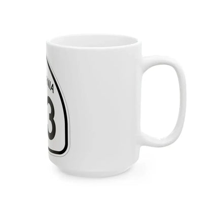 California 53 1957 (California) (Road Sign) White Coffee Mug - Go Mug Yourself