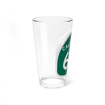 California 64 (California) (Road Sign) Pint Glass 16oz - Go Mug Yourself
