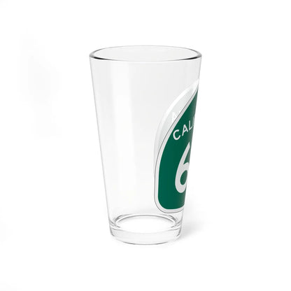 California 67 (California) (Road Sign) Pint Glass 16oz - Go Mug Yourself