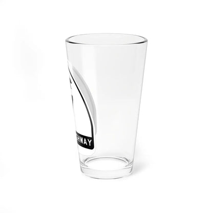 California 7 1948 (California) (Road Sign) Pint Glass 16oz - Go Mug Yourself
