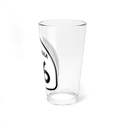 California 76 1957 (California) (Road Sign) Pint Glass 16oz - Go Mug Yourself