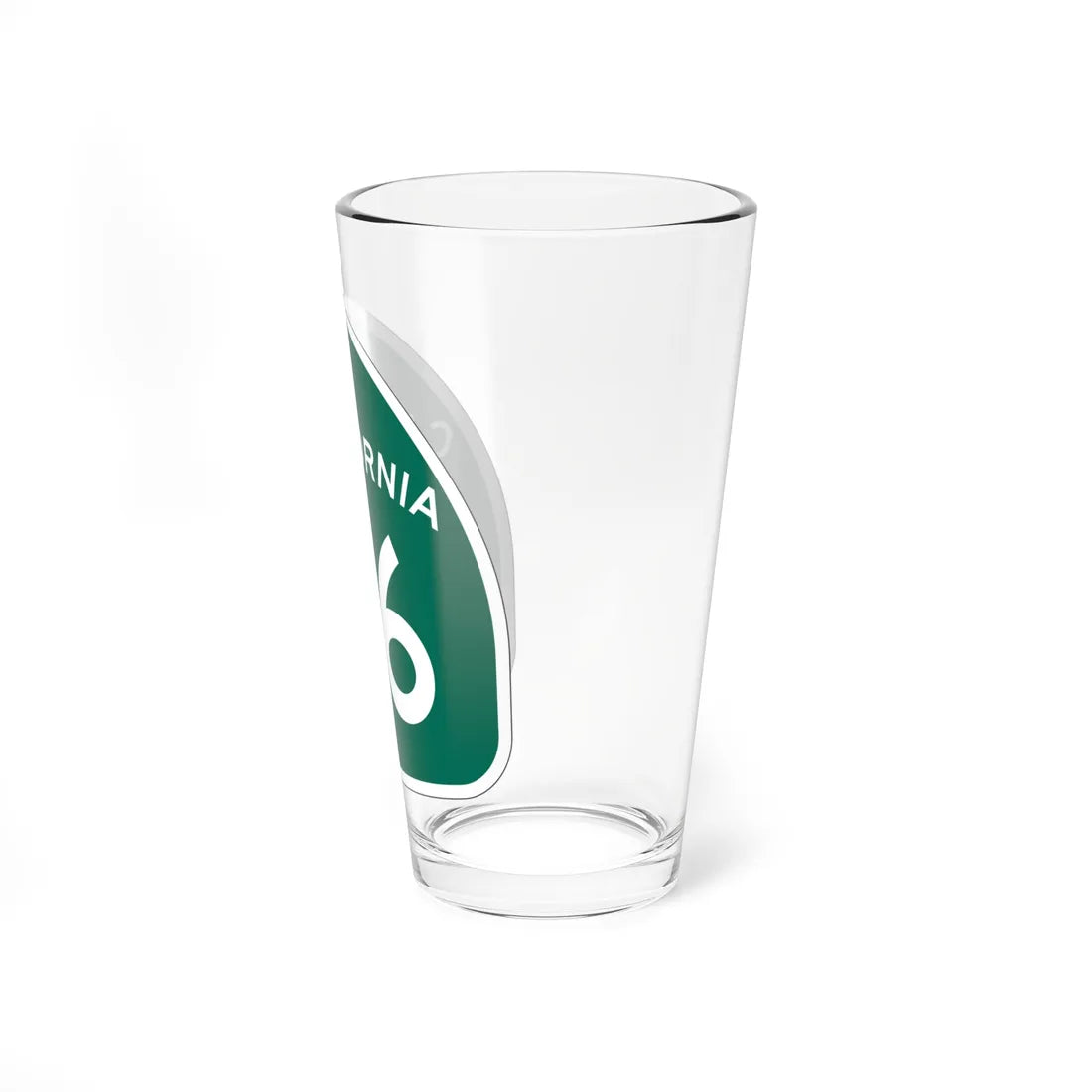 California 76 (California) (Road Sign) Pint Glass 16oz - Go Mug Yourself