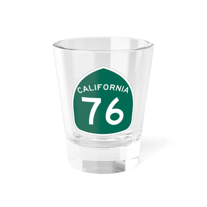 California 76 (California) (Road Sign) Shot Glass 1.5oz 1.5oz - Go Mug Yourself