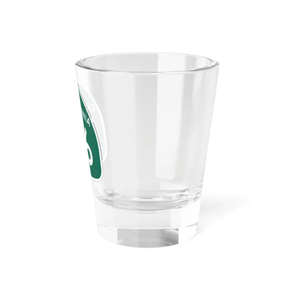 California 76 (California) (Road Sign) Shot Glass 1.5oz - Go Mug Yourself