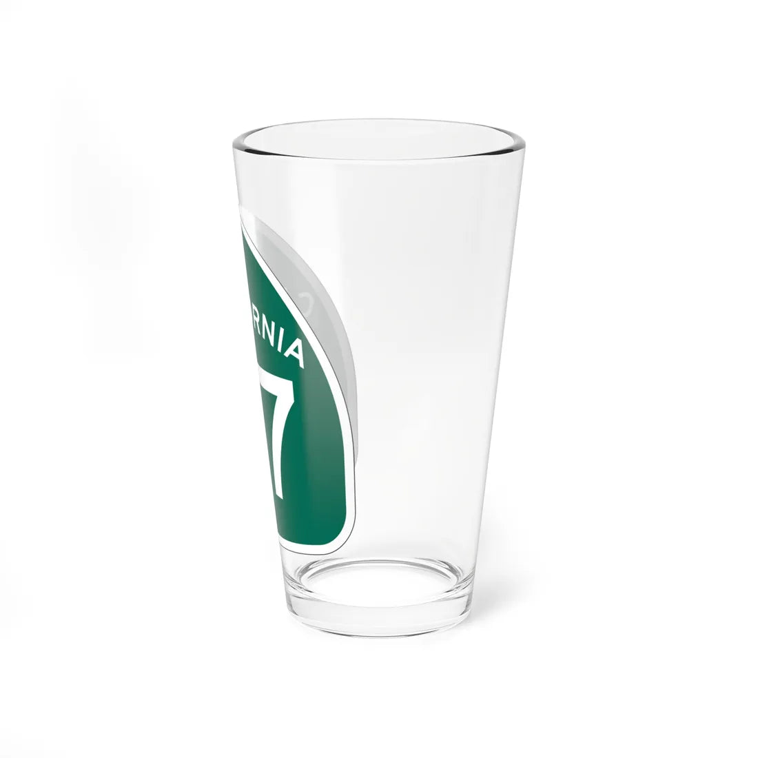 California 77 (California) (Road Sign) Pint Glass 16oz - Go Mug Yourself