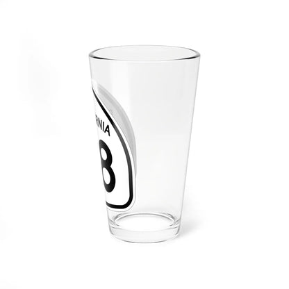 California 78 1957 (California) (Road Sign) Pint Glass 16oz - Go Mug Yourself