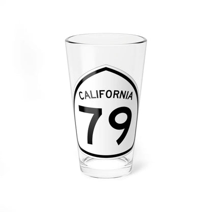 California 79 1957 (California) (Road Sign) Pint Glass 16oz 16oz - Go Mug Yourself