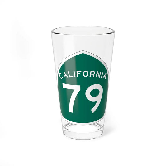 California 79 (California) (Road Sign) Pint Glass 16oz 16oz - Go Mug Yourself