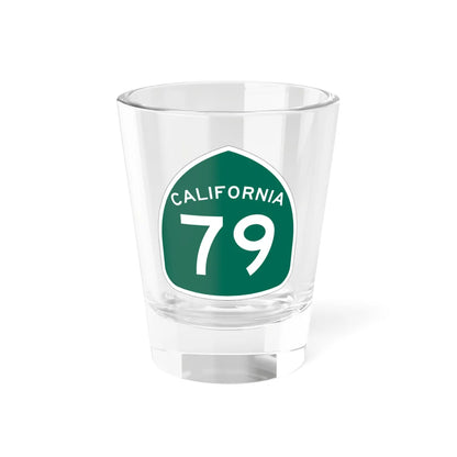 California 79 (California) (Road Sign) Shot Glass 1.5oz 1.5oz - Go Mug Yourself