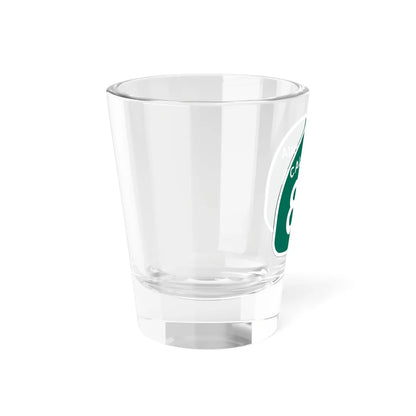 California 89 (California) (Road Sign) Shot Glass 1.5oz - Go Mug Yourself
