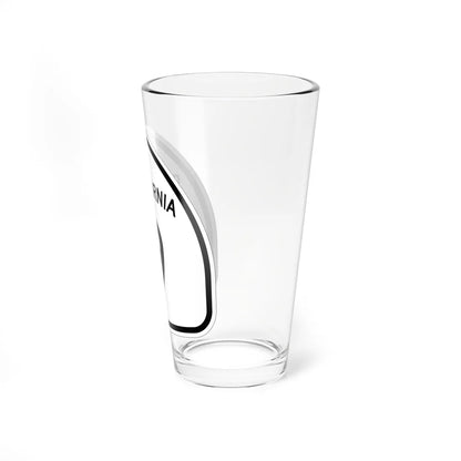 California 9 1957 (California) (Road Sign) Pint Glass 16oz - Go Mug Yourself