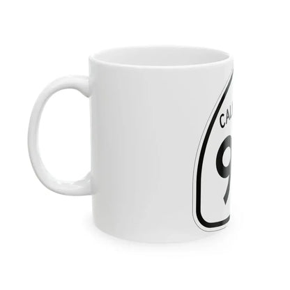 California 94 1957 (California) (Road Sign) White Coffee Mug - Go Mug Yourself