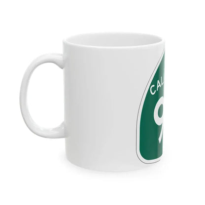 California 99 (California) (Road Sign) White Coffee Mug - Go Mug Yourself