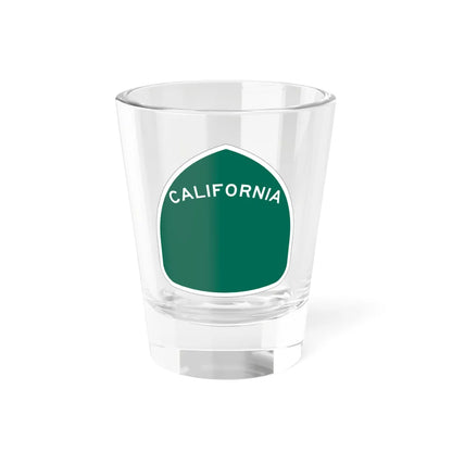 California blank (California) (Road Sign) Shot Glass 1.5oz 1.5oz - Go Mug Yourself