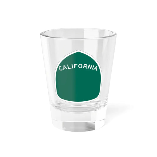 California blank (California) (Road Sign) Shot Glass 1.5oz 1.5oz - Go Mug Yourself